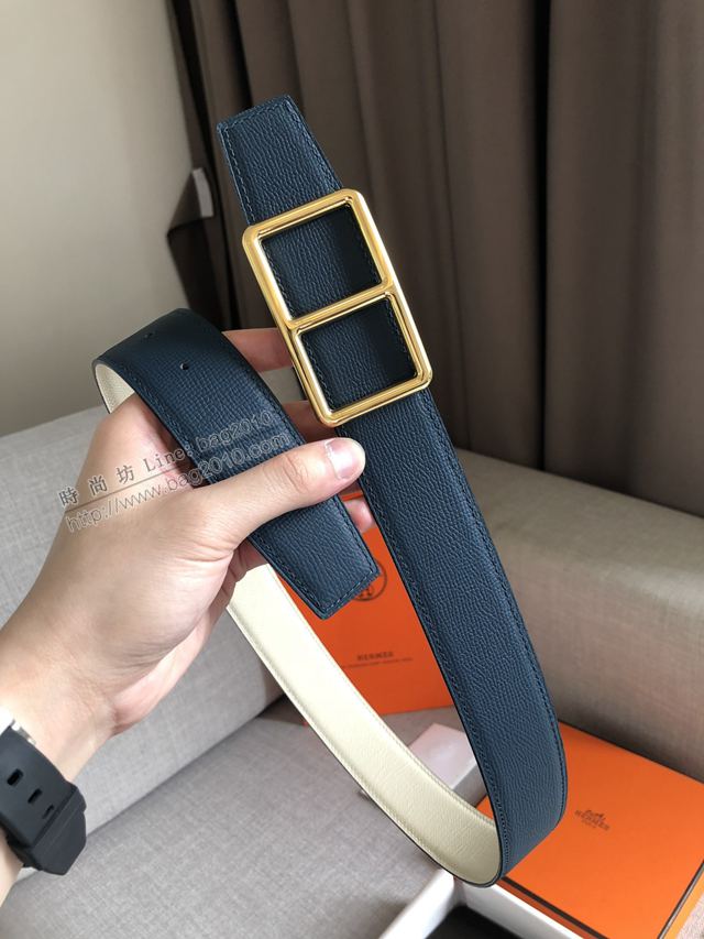 Hermes皮帶 官網同步 38MM 進口原版皮 愛馬仕男士腰帶  xfp2092